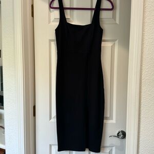 Black midi dress LBD